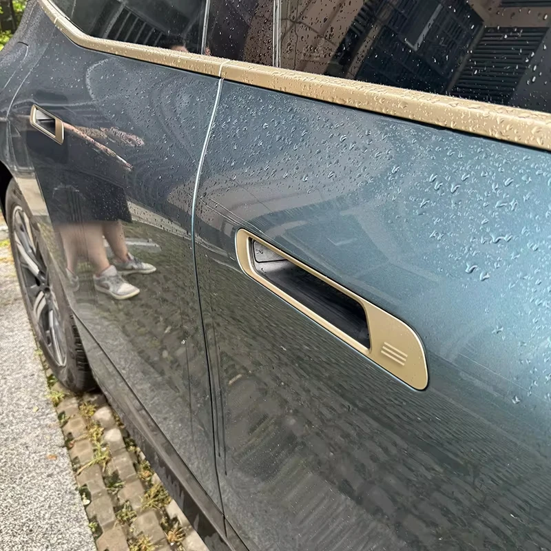 I7 for g70 Accessories Gold Door Protector Trim Easy Setup Sporty Appearance Seamless Integration Precise Installation