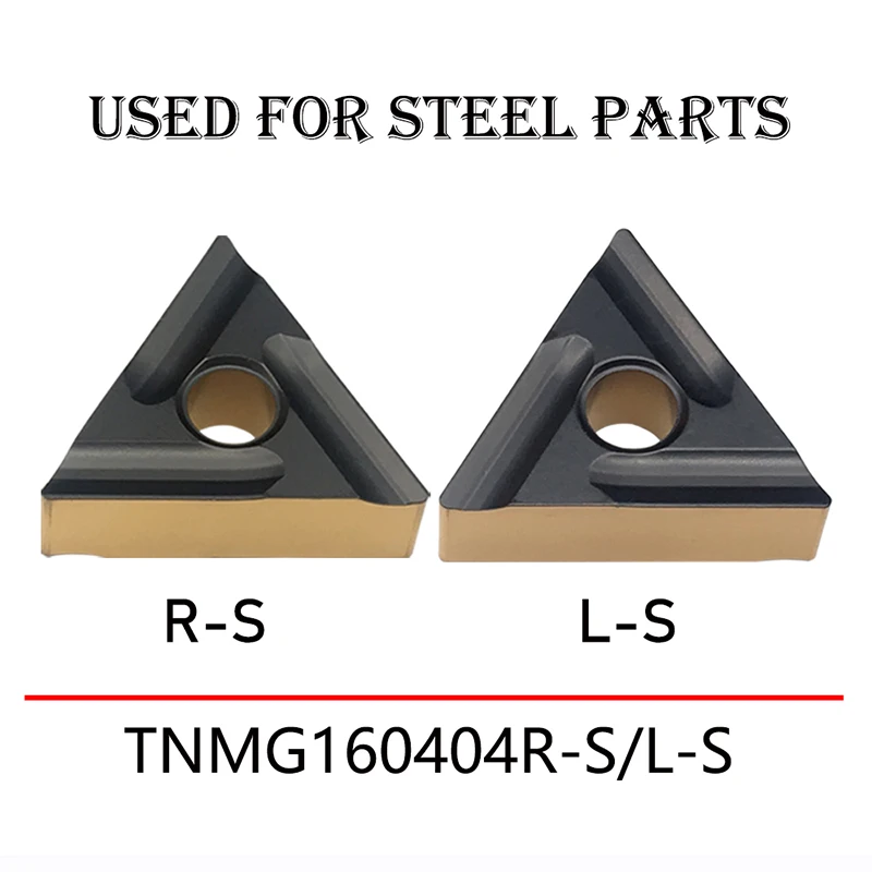 TNMG160404 TNMG160408 R S T4225 Carbide Inserts TNMG 160404 L S Blade External Turning Tool CNC Lathe Cutter Tools