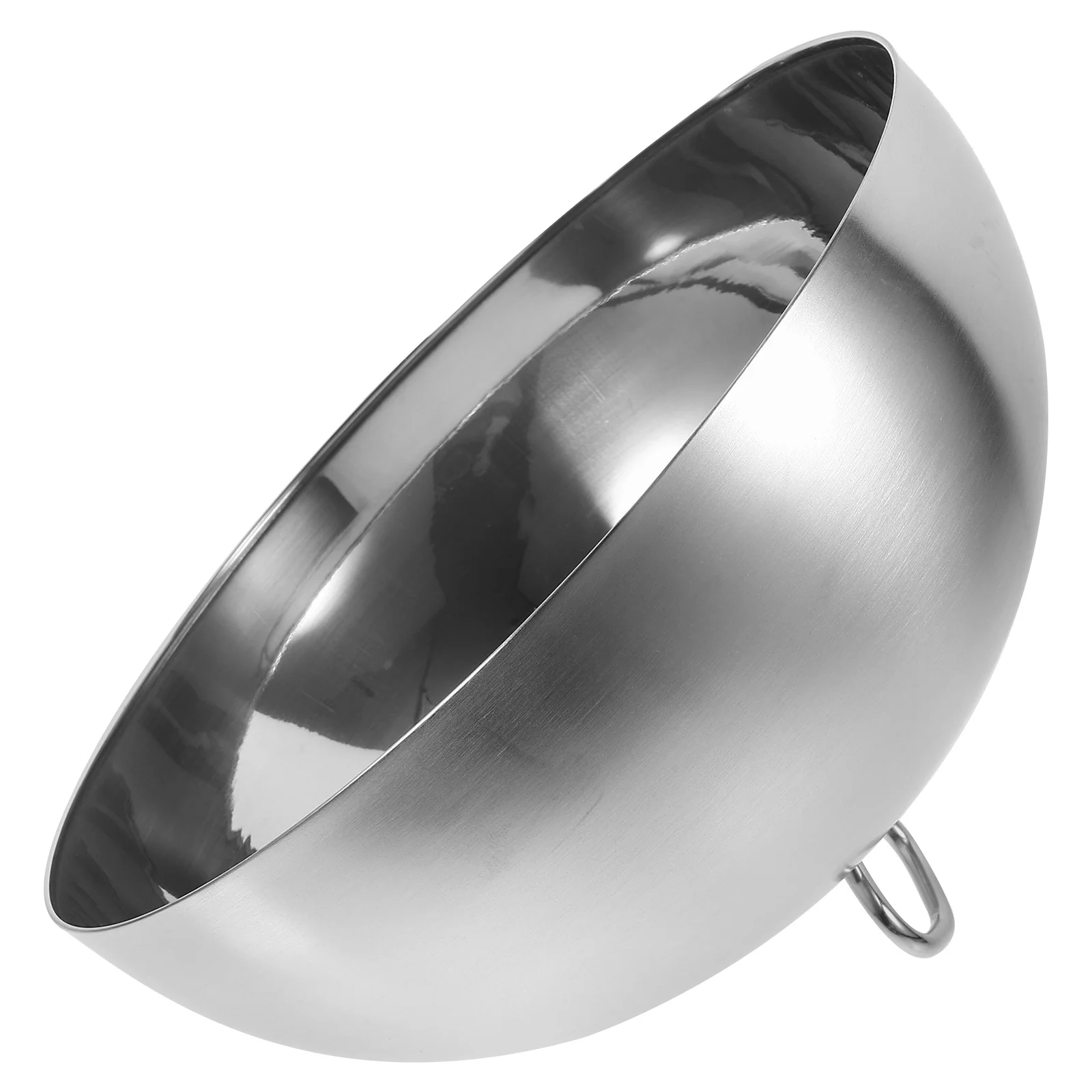 

Stainless Steel Dome Lid Anti Oil Splashing Cover Cooking Tool Heat Resistant Kitchen Gadget Steak Cover Dish Plate Pan