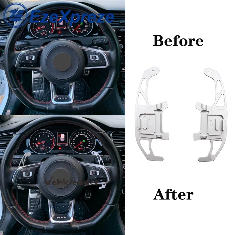 

Алюминиевые удлинители петель переключения рулевого колеса для Volkswagen Golf GTI R GTD GTE MK7 7 Polo GTI Scirocco 2014-2019