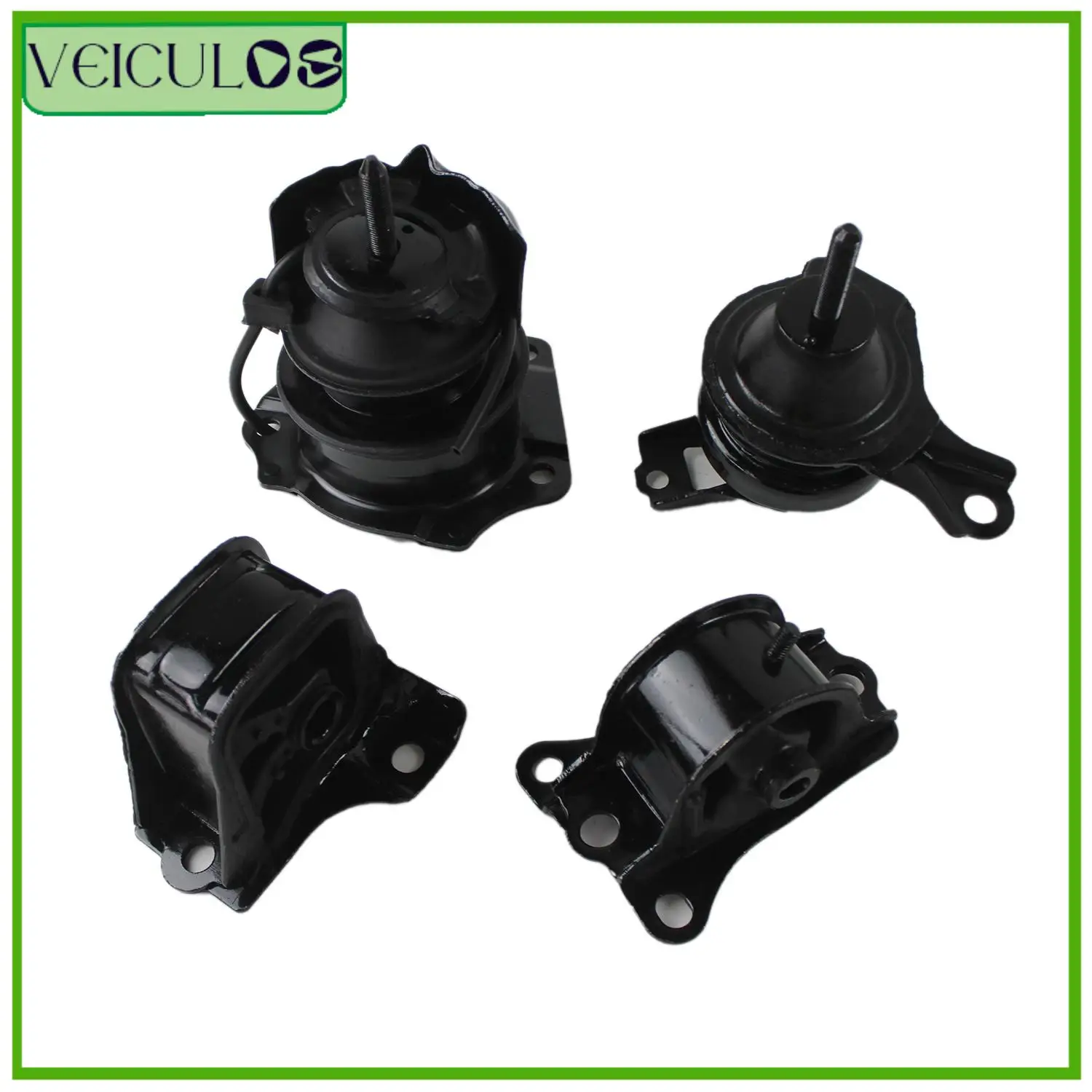 4pcs Engine Motor Mount for 98-02 Honda Accord 2.3L 4 Cylinder AT Automatic Transmission Trans Car Accessories Parts