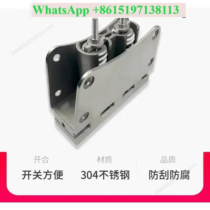 Heavy Duty Stainless Steel Hinge for Freezer Oven Anti-Collision Return Door Accessories