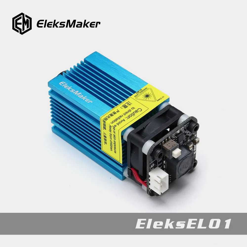 EleksMaker EL01 500mW/1600mW/2.5mW Blue Violet Laser Module PWM Modulation 2.54-3P DIY Engraver