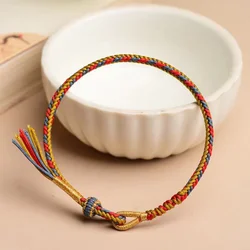 Handcrafted Adjustable Couple Lucky Bracelets Bangles Unisex Woven Charm Bracelet Ideal Gift for Friends Valentine's Day Gift