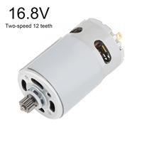 RS550 16.8V 19500 RPM DC Motor with Two Speed 12 Teeth and High Torque Gear Box for Electric Drill / Screwdriver