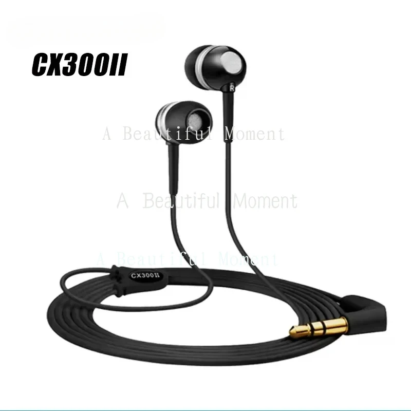 For Sennheiser CX300II Wired in Ear Headphones with High Quality High Resolution Are Compatible with Computers and Mobile Phones