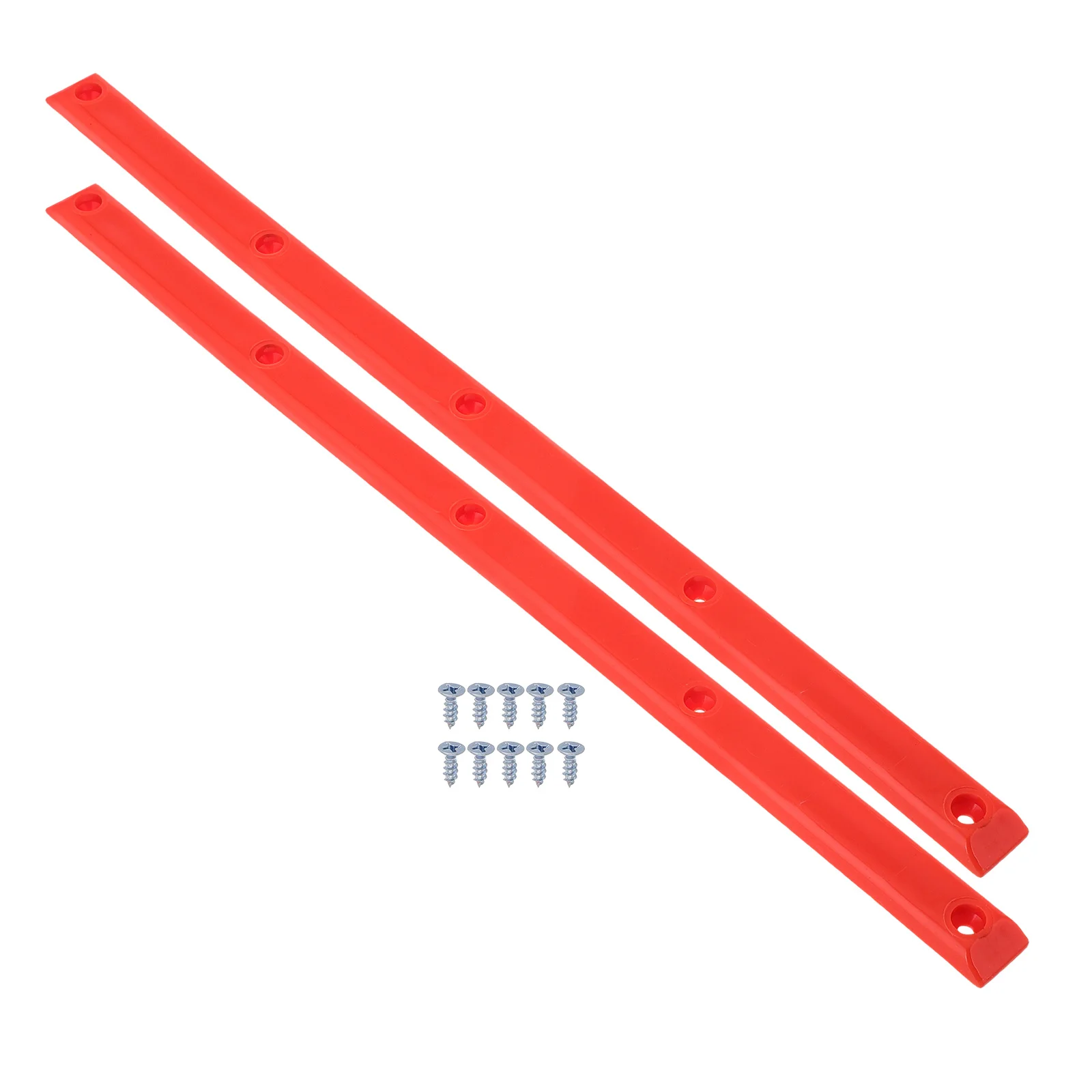 

1Pair Rib Bones Rails ABS Protective Skateboard Rail Guards Longboard Bumper Guard Kit Skateboard Pads Longboard Accessories