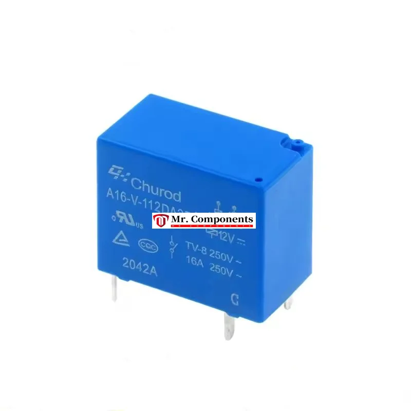 5PCS A16-V-105DA2F A16-V-121DA2F A16-V-124DA2F Relay 4-pin New In stock