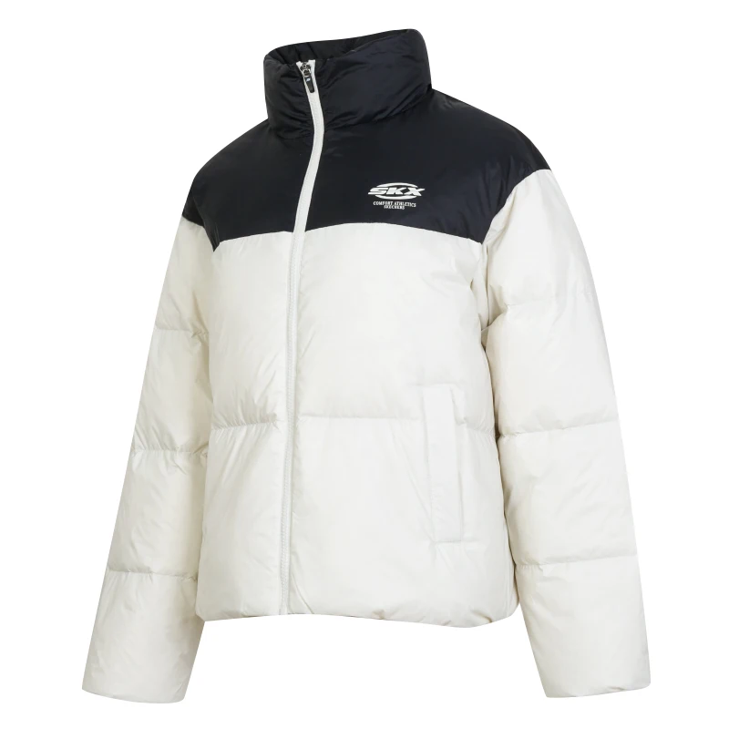 

Пуховик Skechers контрастного цвета с воротником-стойкой, длинными рукавами, теплая куртка для занятий спортом на открытом воздухе P424W231-052S