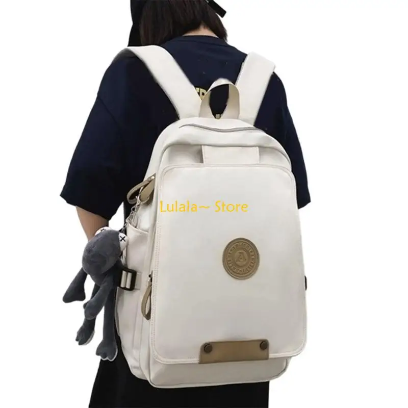 

Y4QA Laptop Backpack Large Capacity Nylon Backpack School Backpack for Girl and Boy