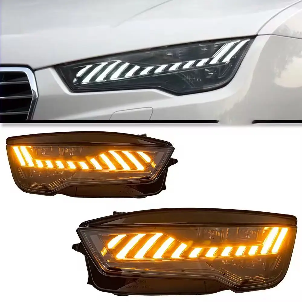 

Suitablefor A7 Headlight Modification RS7 Assembly 2011-2018 LED Headlights DRL Car Headlights Plug and Play Car Accessories
