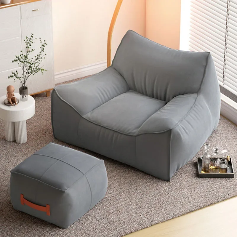 Adult Bean Bag Nordic Lazy Sofa Multifunctional Folding Furnitures Child Relaxing Chair Aesthetic Room Furniture Living Fluffy