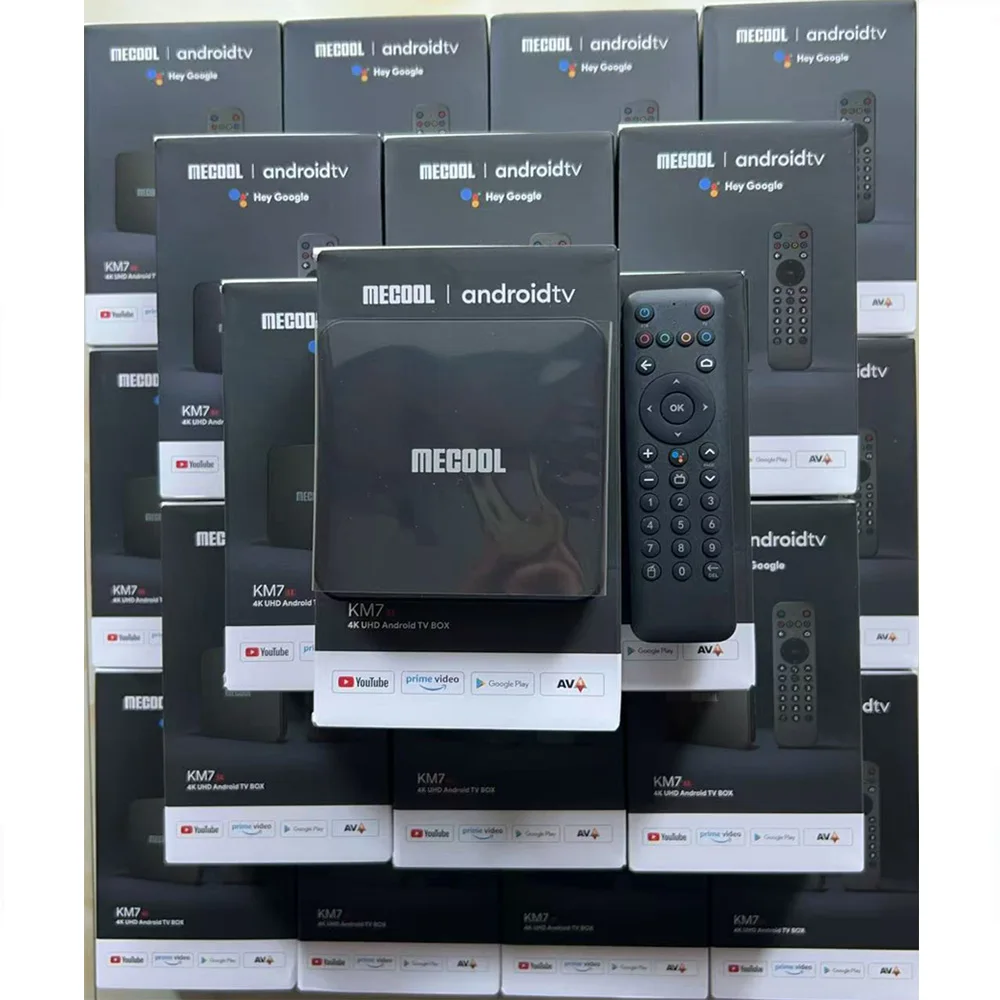 

[Подлинный]MECOOL KM7 SE 2 ГБ 32 ГБ Android11.0 Amlogic S905Y4 4K UHD TV BOX AV1 Google Сертифицированное голосовое управление Смарт-медиаплеер