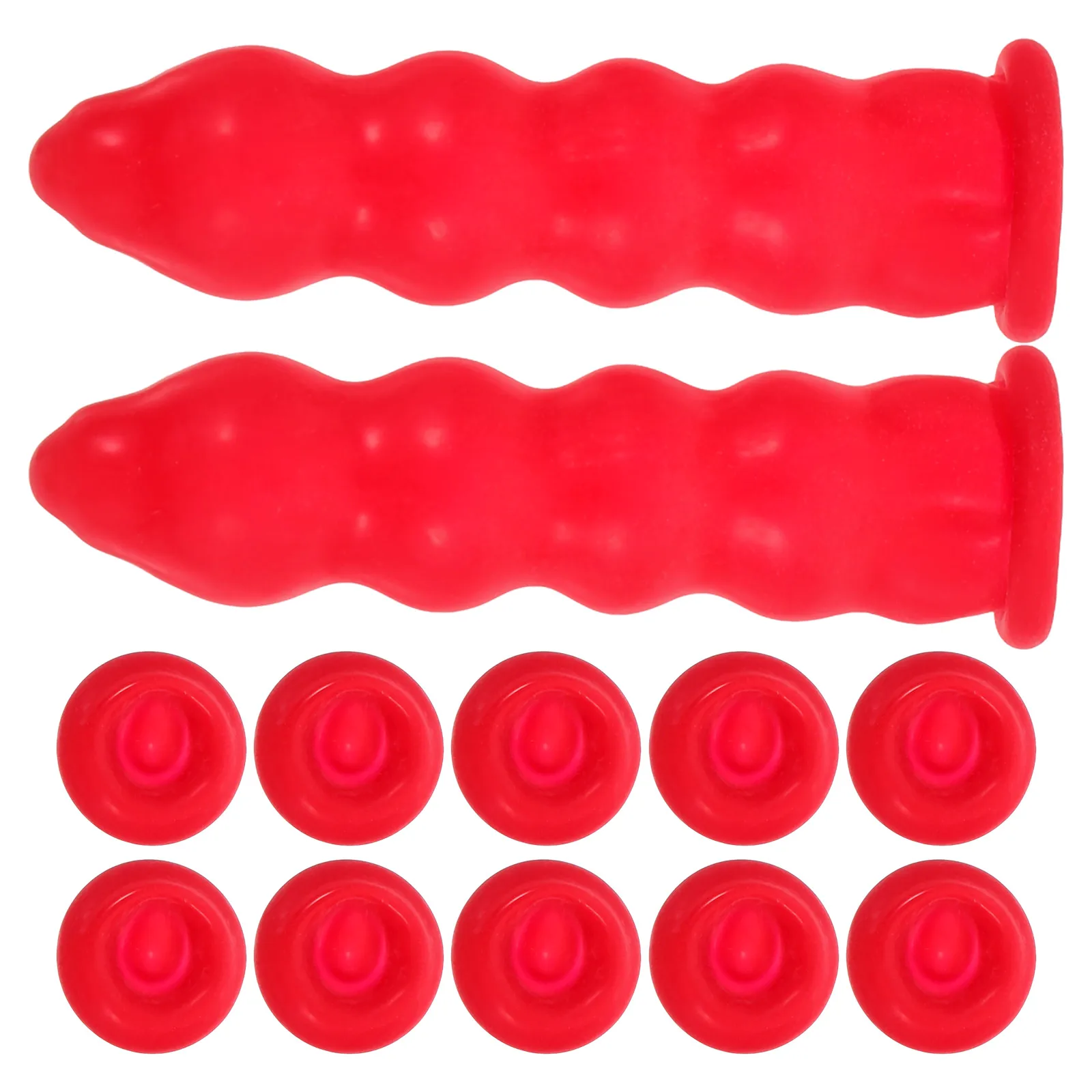 

80pcs Glass Caulk Cap Sealing Tips Reusable Latex Caulking Tube Covers Emulsion Saving Sealer For Caulking Tubes