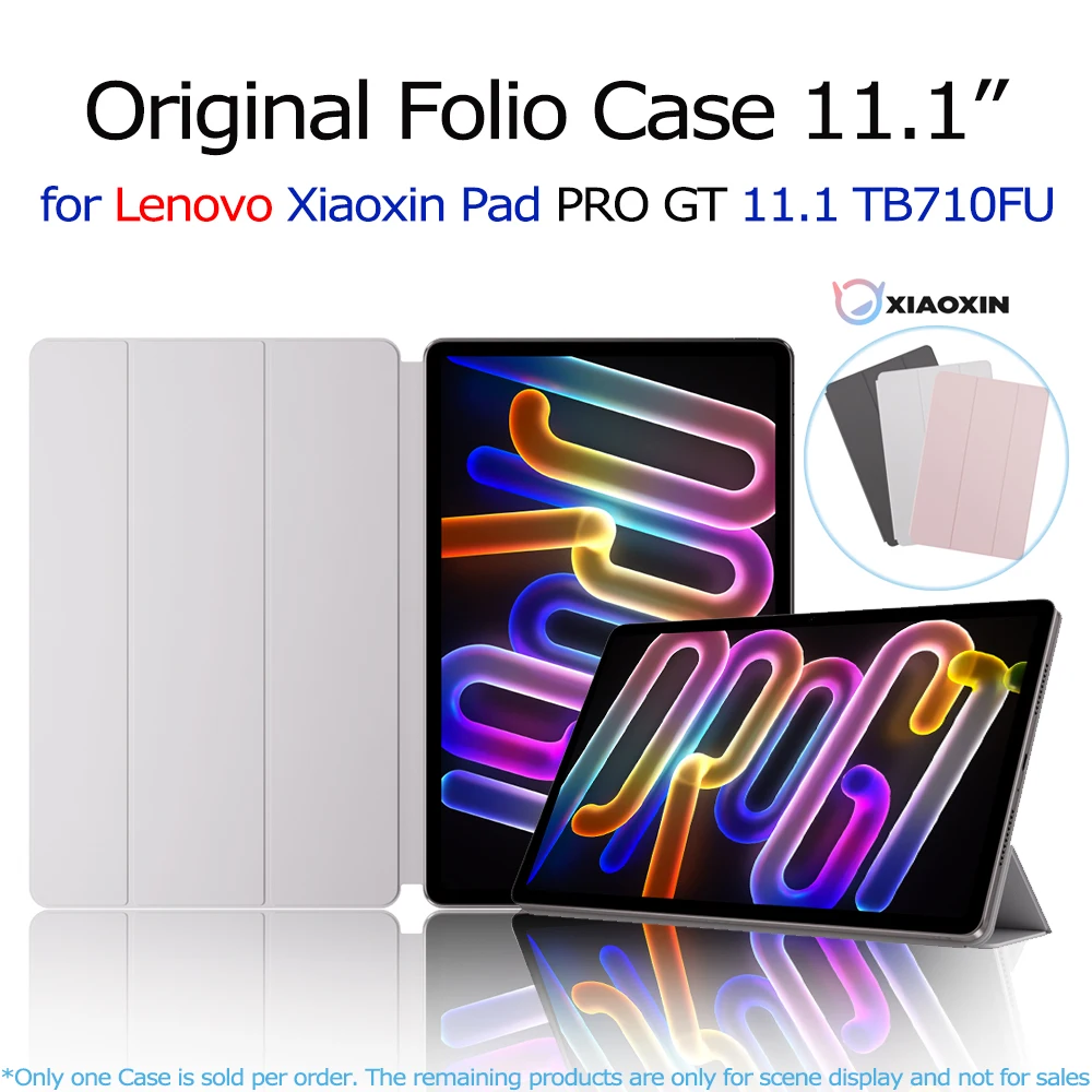 

Оригинальный чехол-книжка 11,1 дюйма для Lenovo Xiaoxin Pad PRO GT 11,1 TB710FU, защитный чехол для планшета Lenovo из искусственной кожи, устойчивая подставка