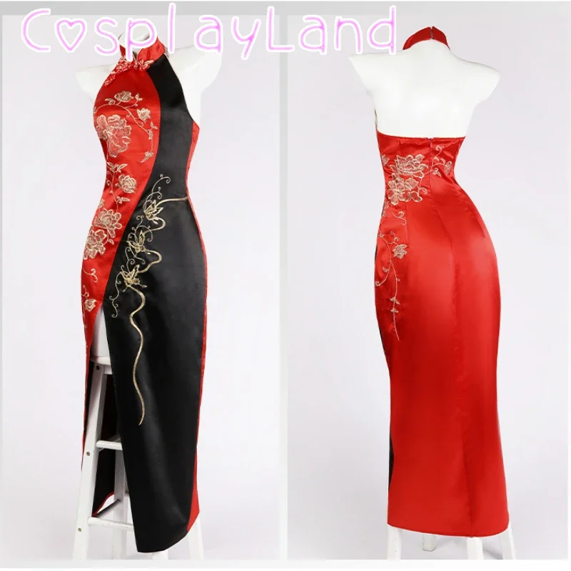 

Resident 4 Ada Wong Evil Cosplay Costume Dress for Women Outfits Halloween Carnival Party Dress Disguise Sexy China Dress