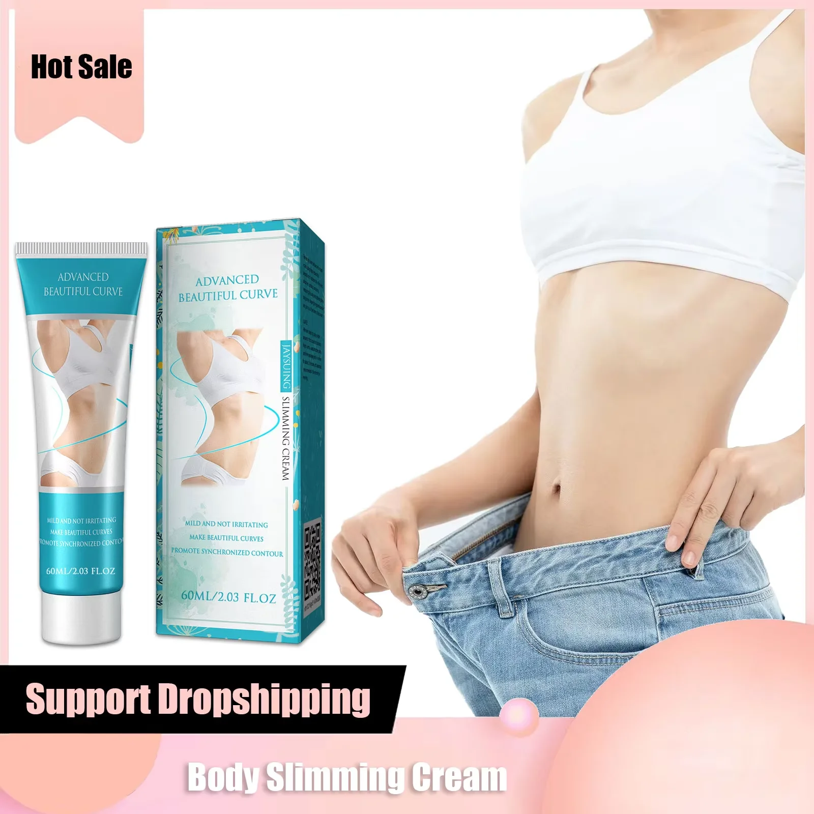 

Body Slim-ming Cream Anti Cellulite Effective Fast Fat Bur-ning Tightening Thighs Arms Shaping Belly Massage Lost Weig-ht Cream