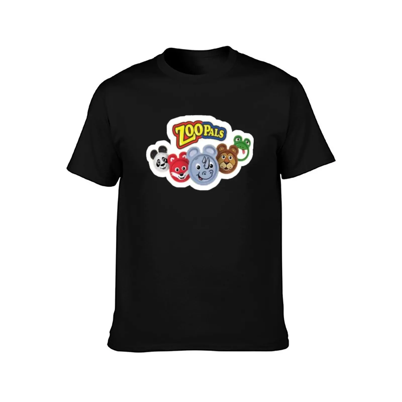 zoo pals T-Shirt vintage clothes anime stuff anime figures essential t shirt T-shirts for men cotton