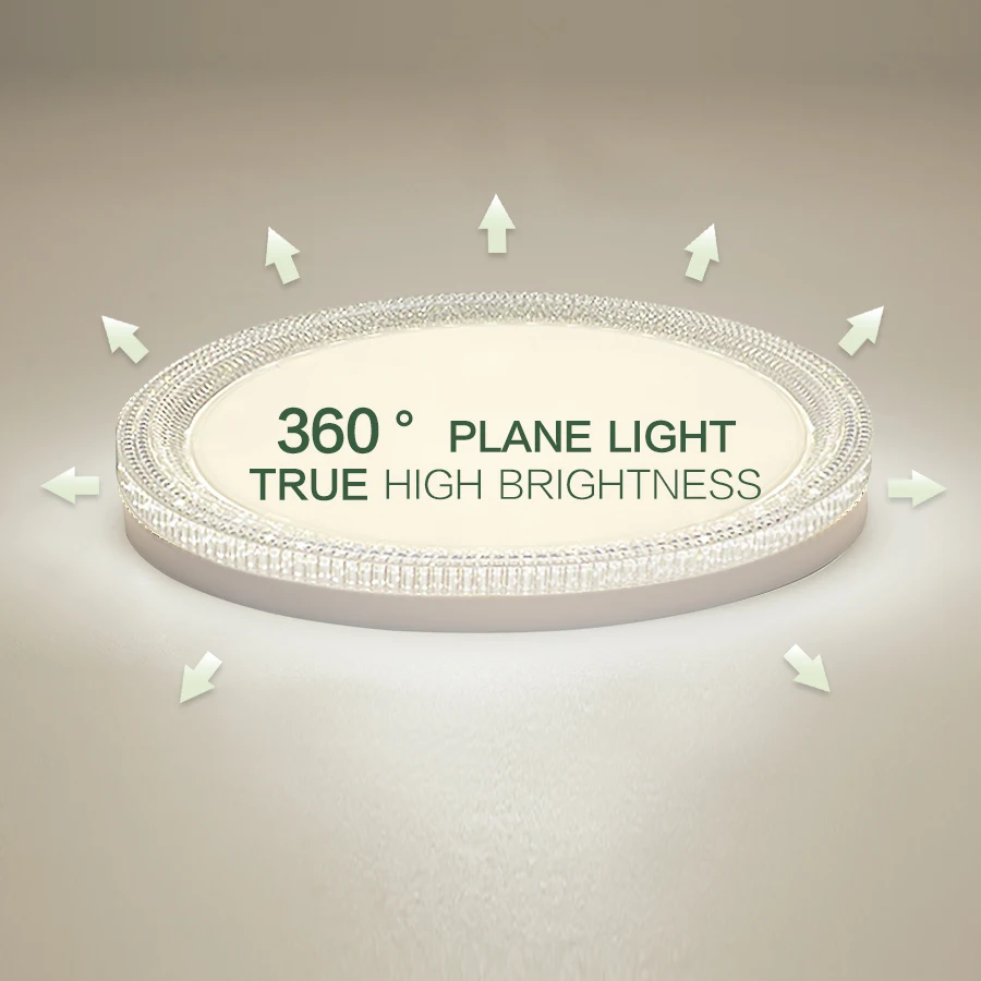 Modern Led Ceiling Lamp Round Ceiling 18W 24W 36W 48W Voltage 85-265V Ceiling Lights for Bedroom Living Room Decoration