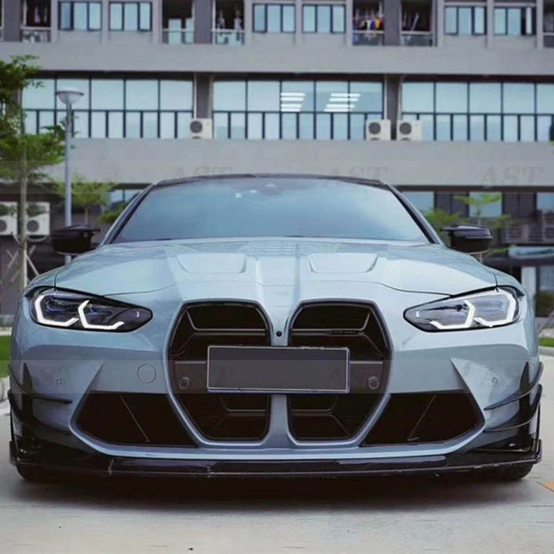 

Средняя накладка на решетку из углеродного волокна CSL для BMW M3 G80 M4 G82 G83 без ACC, передняя решетка воздухозаборника, комплекты кузова