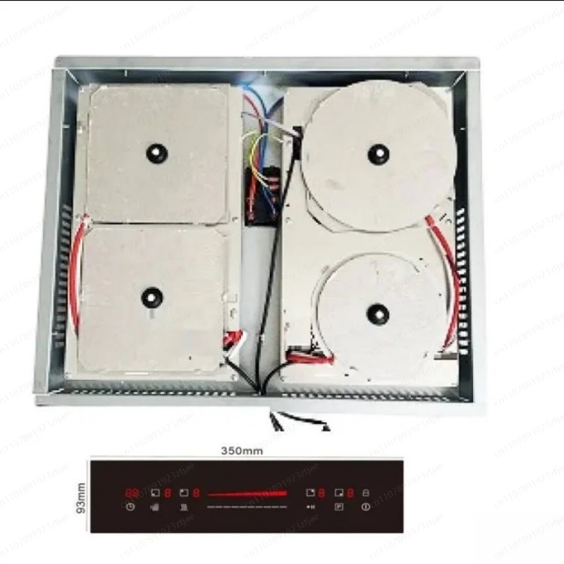 Hidden Induction Cooktop, Invisible Built-in Granite Ceramic Stove Hob, Commercial Magnetic Cooker