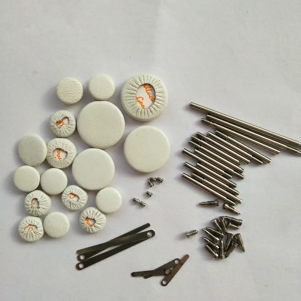 

Clarinet Repair Parts Screws,parts+ whole set of clarinet sheepskin pads