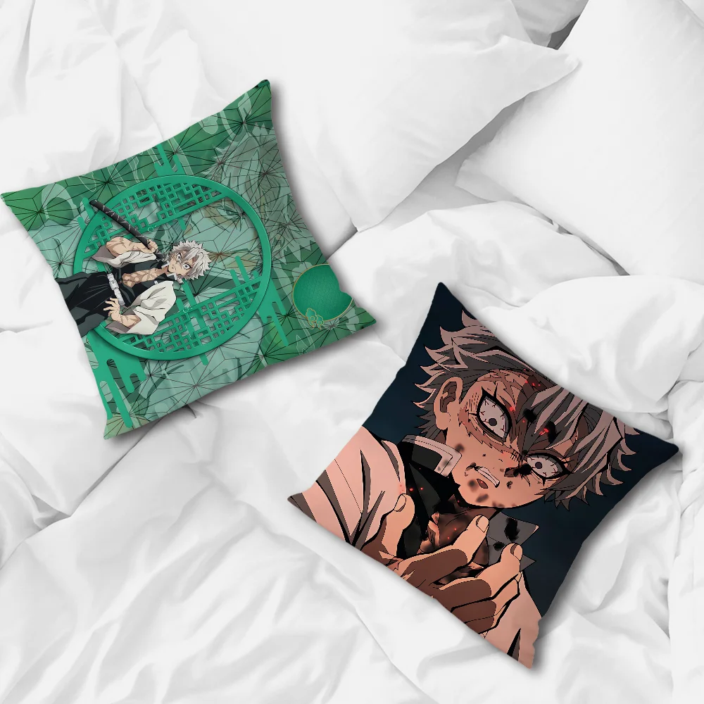 Anime S-Shinazugawa S-Sanemis cushion cover Accessories Square Cushion Room Bedroom Headboard Sofa Living Backrest Car Nap Time