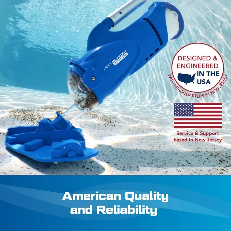 Catfish Ultra (Gen2) Cordless Pool Vacuum, Increased Power & Capacity,Rechargeable,Manual,Battery-Powered, Swimming Pool Cleaner