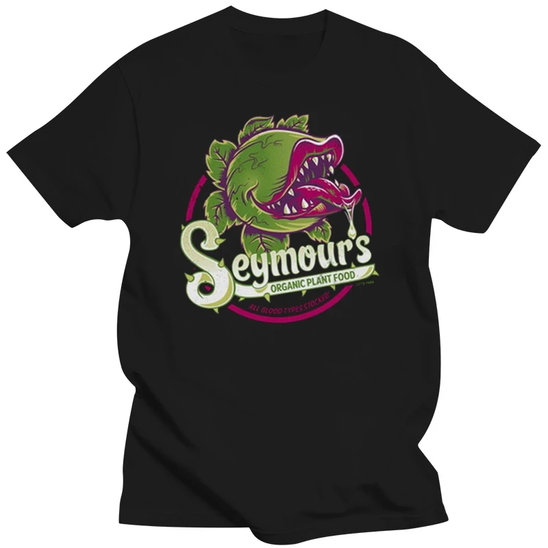 Seymours Organic Plant Food T Shirt Little Shop Of Horrors 1980'S Cult Movie Tee Tshirt Tee Shirt