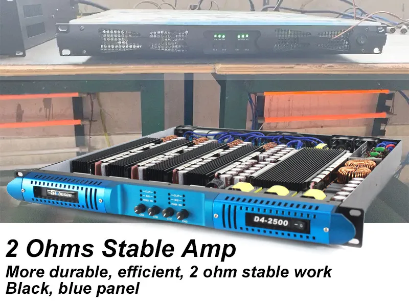 Studio Master Hi Power Audio Class D 1u Home Theater Receiver Power Amplifier