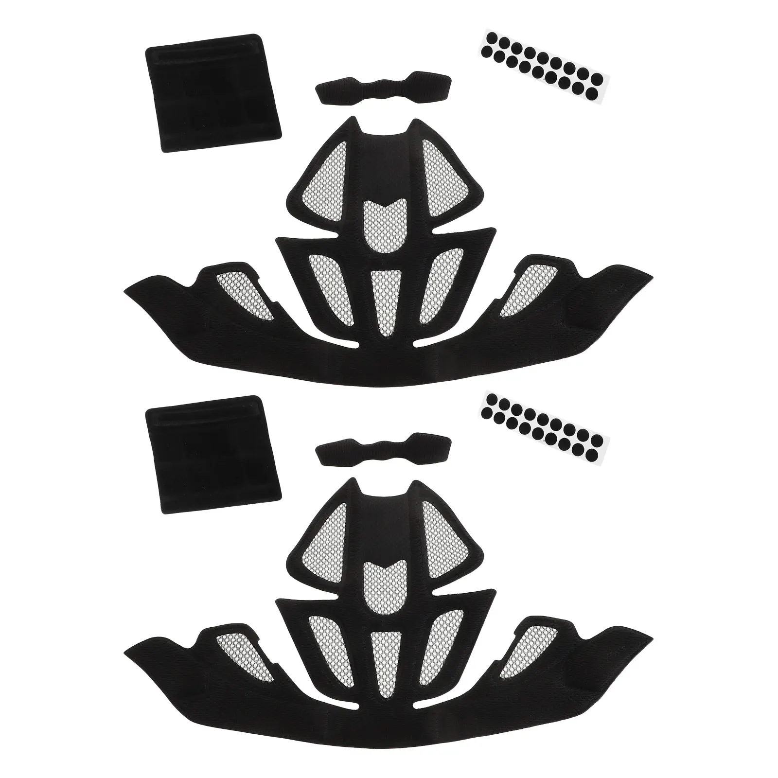 

2 комплекта комфортных накладок для езды на открытом воздухе - дышащий комплект велосипедных накладок из губчатого материала для электровелосипедов и горных велосипедов