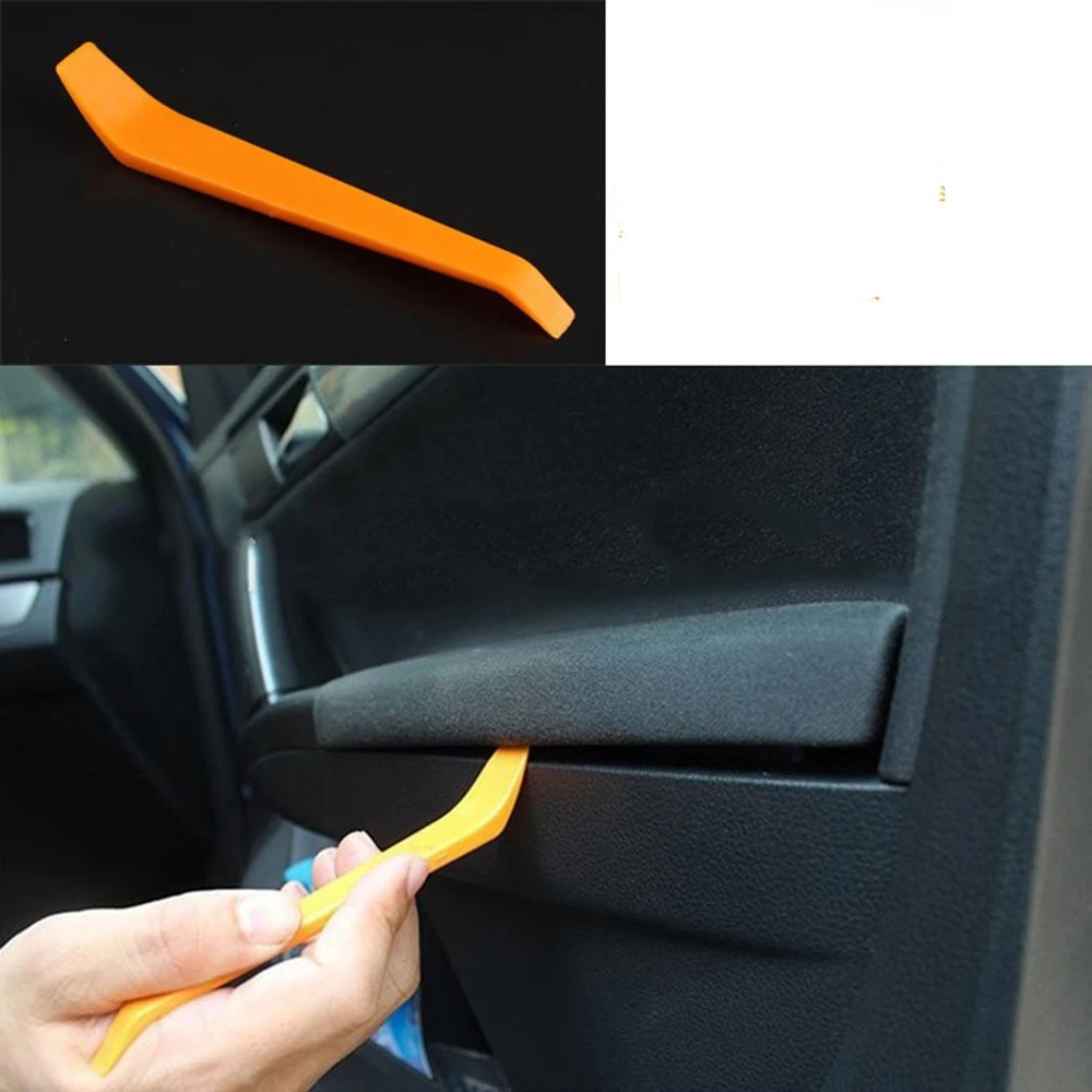 4pcs Car Door Clip Car Disassembly Tools Set Interior Plastic Trim Panel Dashboard Removal Tool DVD Stereo Refit Kits