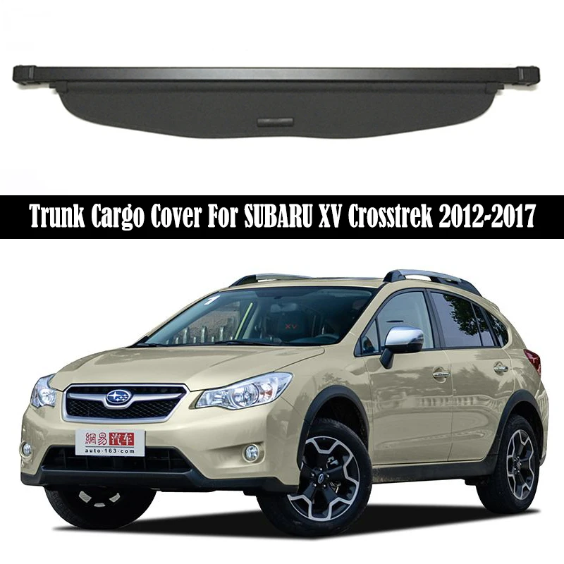 

Trunk Cargo Cover For SUBARU XV Crosstrek 2012-2017 Security Shield Rear Luggage Curtain Partition Privacy Car Accessories