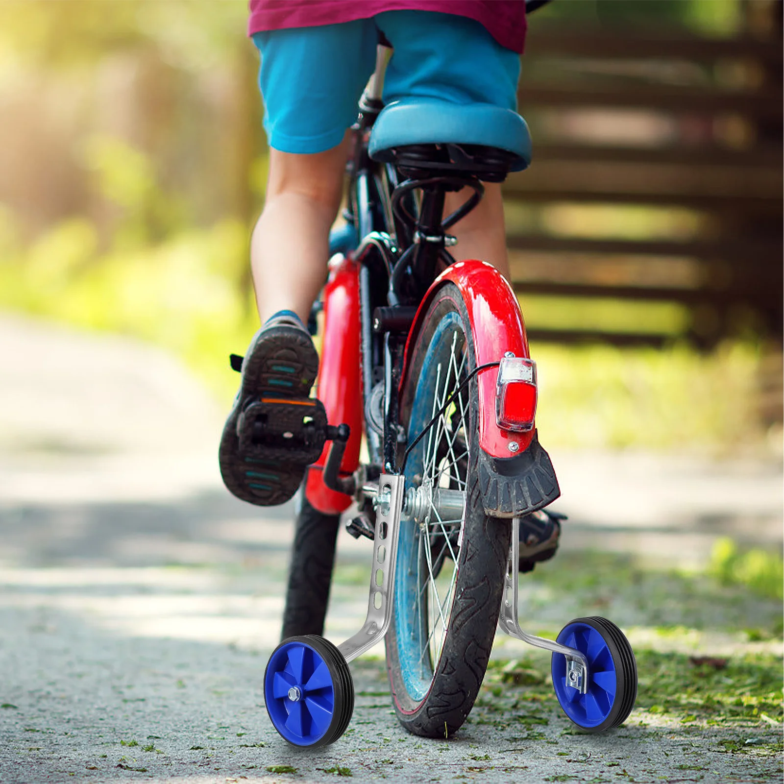 1 set 1 Set Universal Bike Training Wheels For Kids Children'S Auxiliary Wheel Stabilizer Balance Cycling Starter Accessories