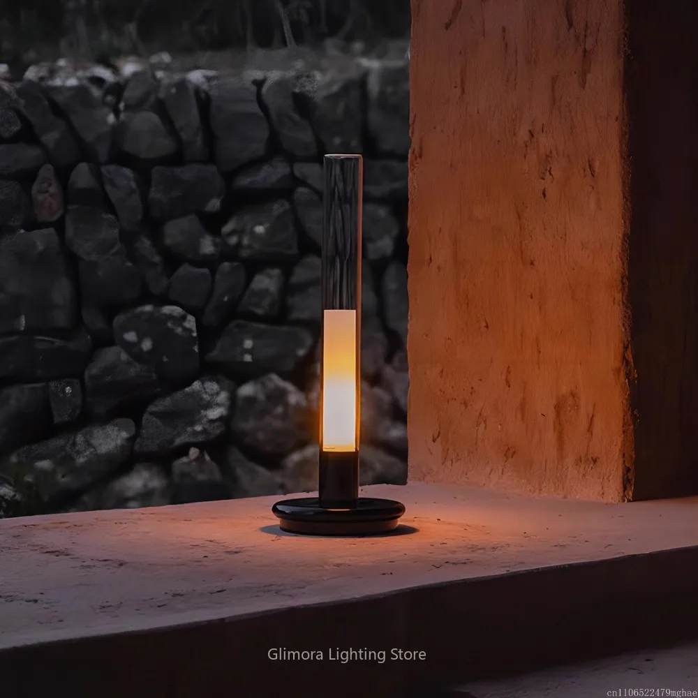 

Rechargeable Modern Touch-Control Bedside Lamp, Night Light for Bedroom, Desktop, Side Table, Dining Table&Creative Illumination