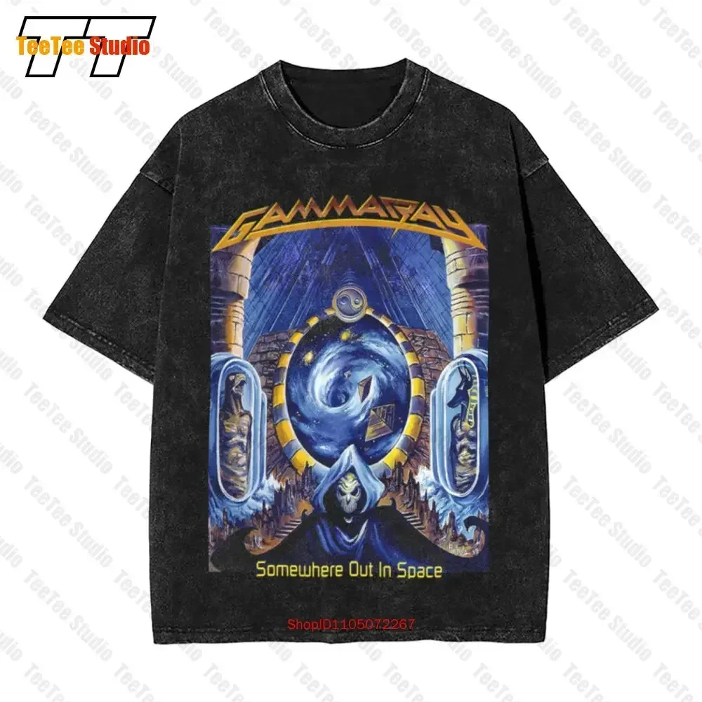 New D T G Vintage Oversized T-Shirt Gamma Ray Somewhere Out In Space 7AH8