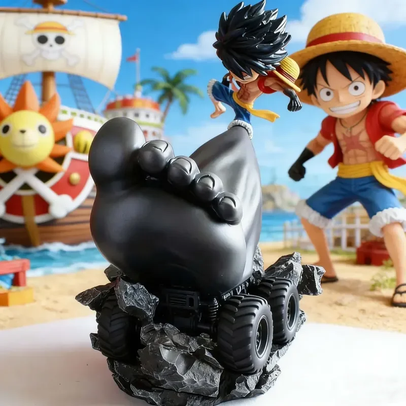 

Коллекционная аниме-фигурка Monkey D. Луффи (Гир 3) с гигантской арматурой на ногах, в коробке, из серии «Пираты Соломенной Шляпы»