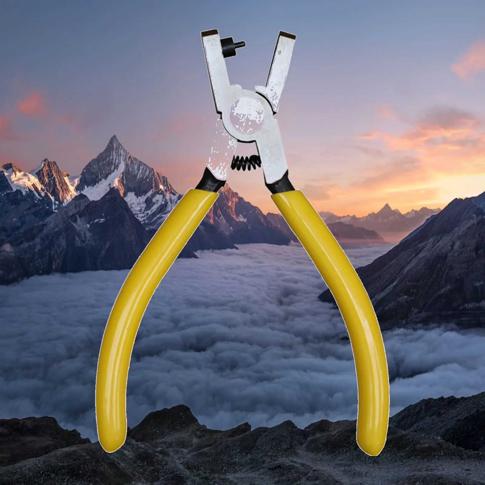Steel Eyelet Punch Pliers for Watch Band Leather Strap Hole Puncher Tool Belt Dog Collar DIY Craft