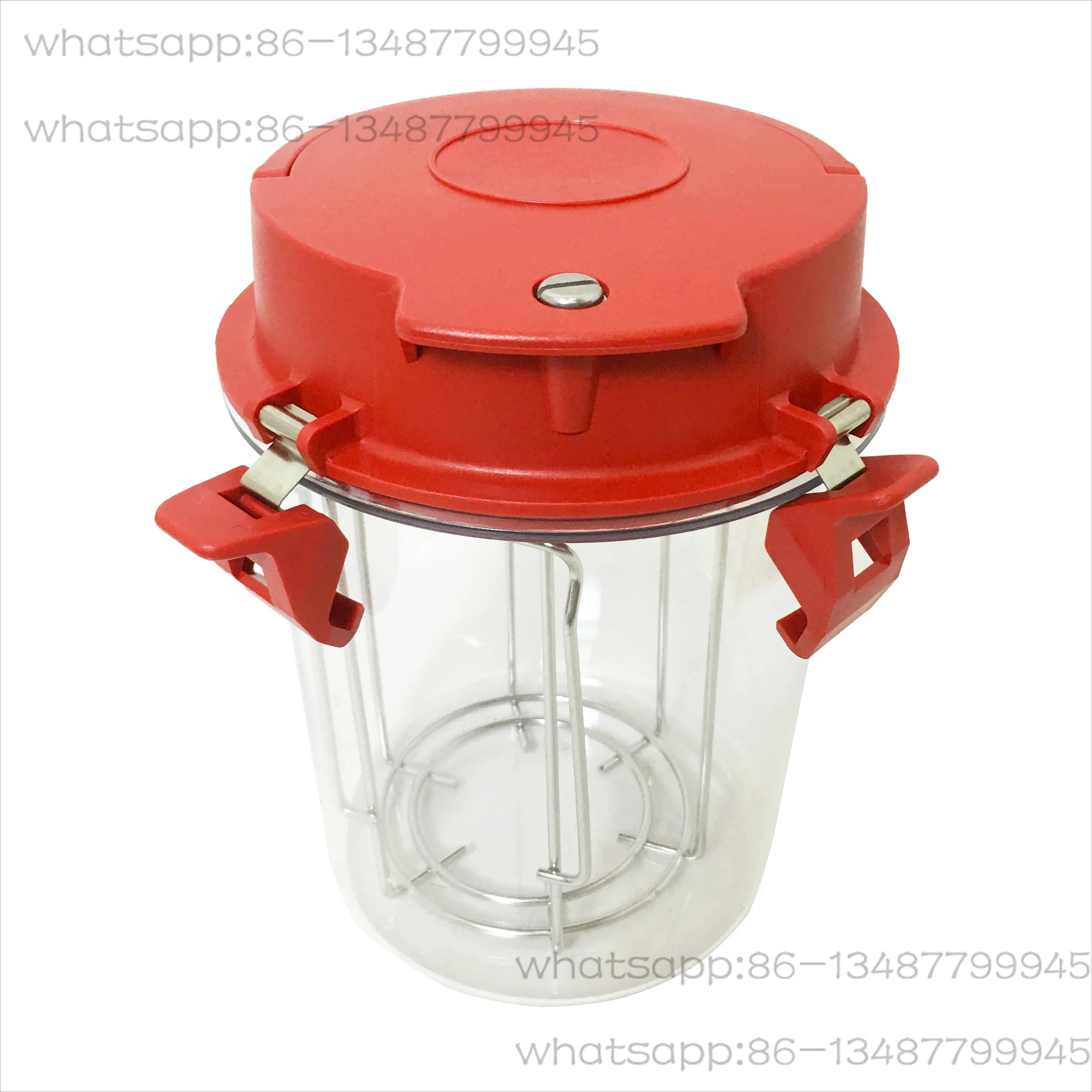 

AG0025A Laboratory Transparent 2.5L Litre DE Oxoid Chamber Sealed Tank Lab Microbiology Anaerobic Culture Jar With Tablet Rack