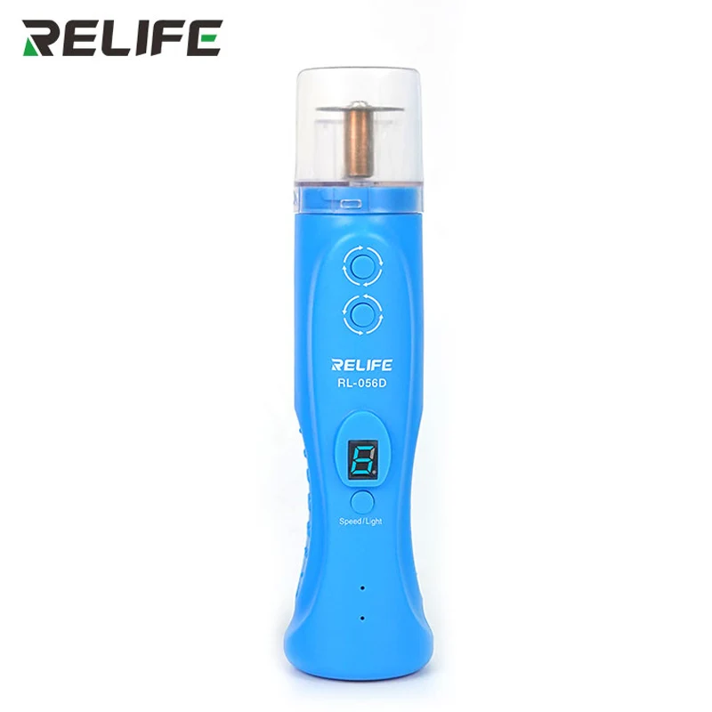 Imagem -02 - Relife Rl056d Corte Inteligente e Máquina Degumming 6-velocidade Polidor de Cola Seca Ajustável para Telefone Lcd