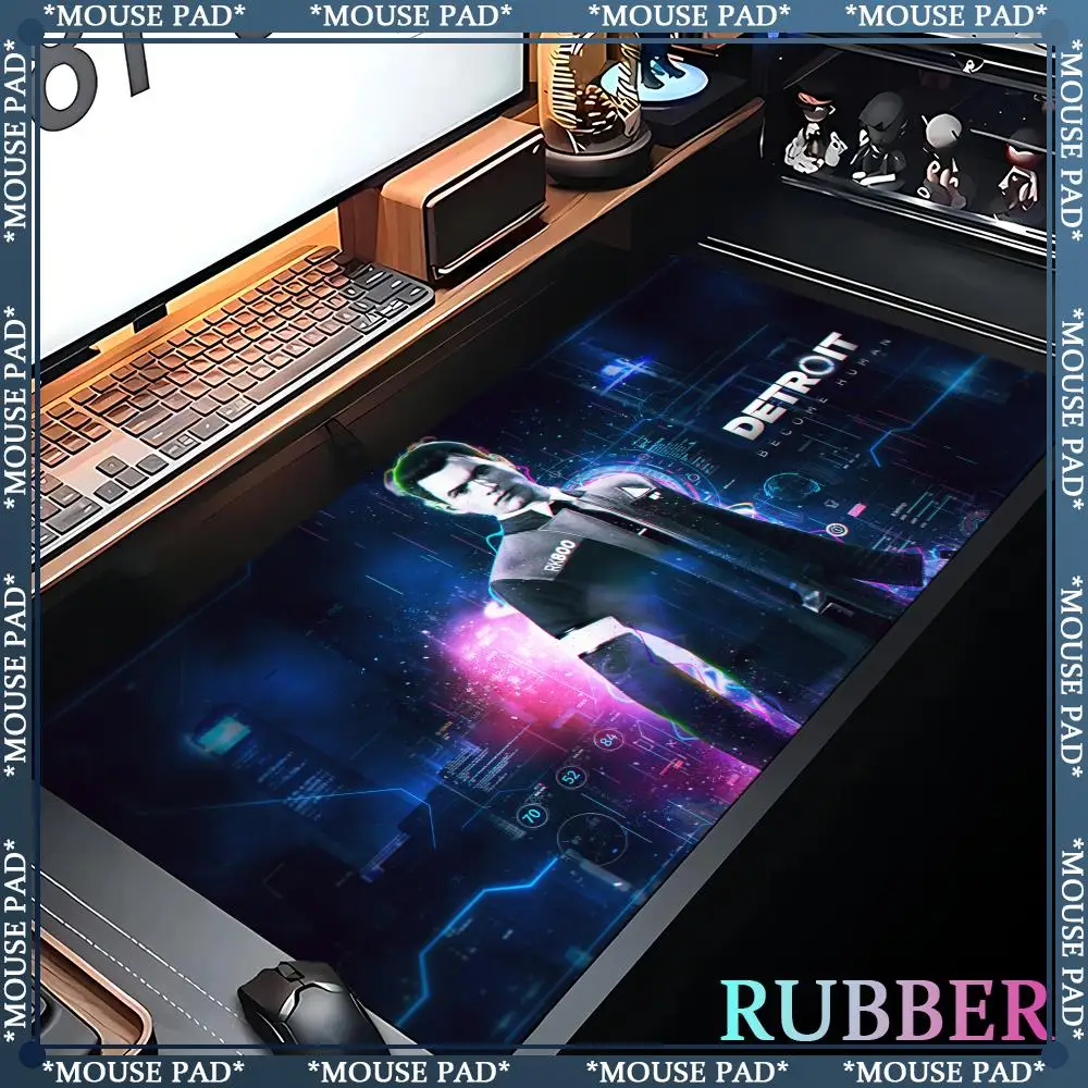 Detroit Become Human Desktop protective pads Mouse Computer cabinet pads Pink art New products Pad