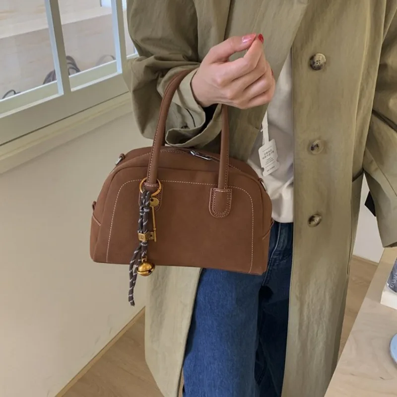 

Modern Campus Style Portable Casual Underarm Ladies Maillard Style JK Bag Bag Suitable For A Business Trip