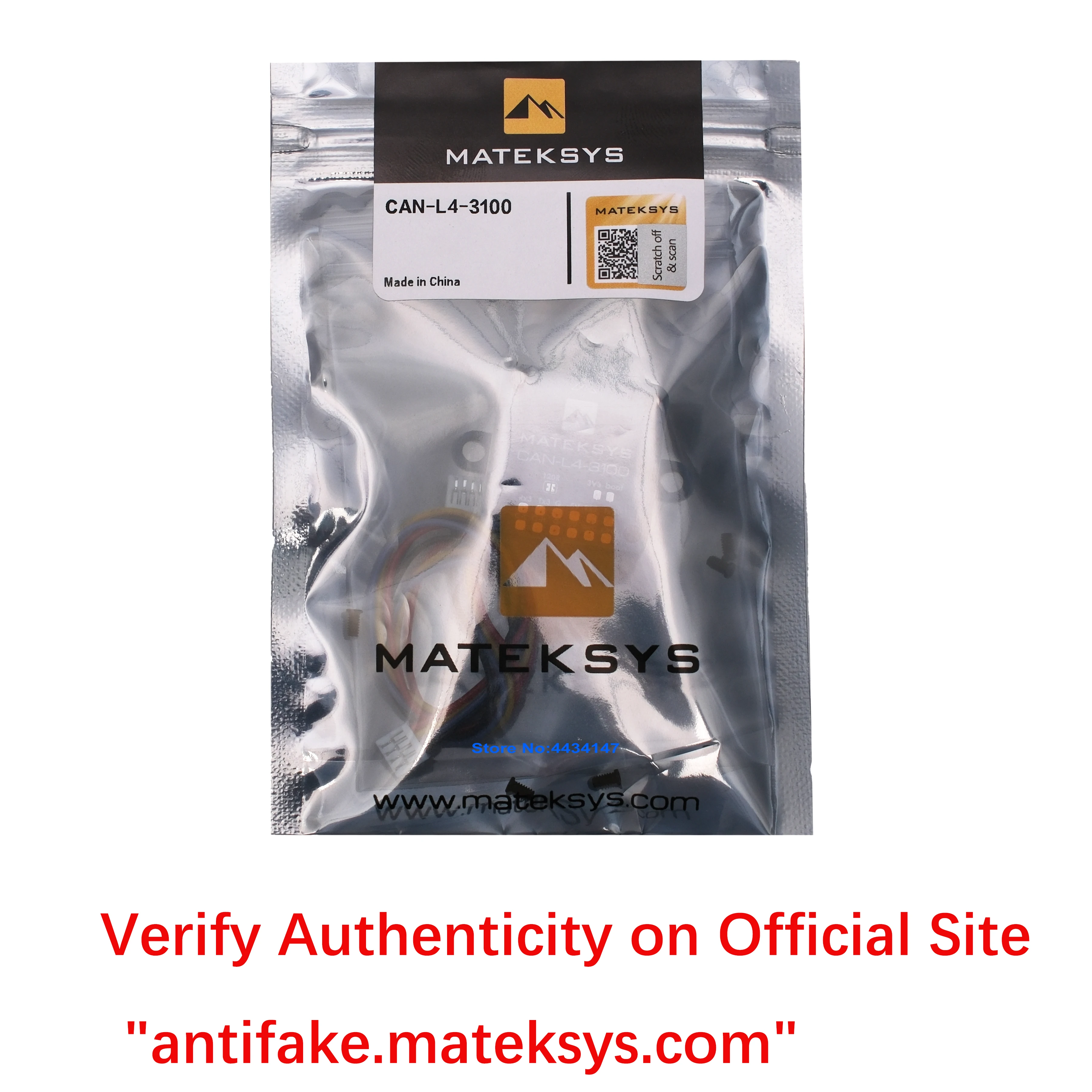 MATEKSYS Matek CAN-L4-3100 Magnetometer RM3100 GPS Geomagnetic Sensor 6g High Resolution /Strong Signal Anti-interference