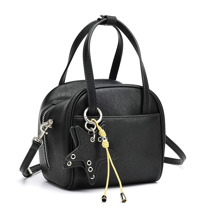 2026 New Leather Women's Bag High-End Fashion Mini Square Shoulder Crossbody Bag Stylish Elegant Trendy Handbag