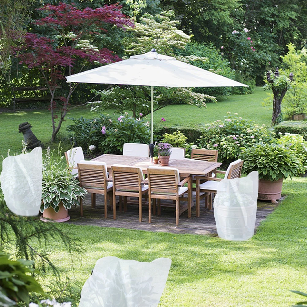 

3Pcs Winter Garden Protector Wear-Resistant Plant Cover Improve Quality Yield Reduce Sunlight Strength Plant Protection Bag