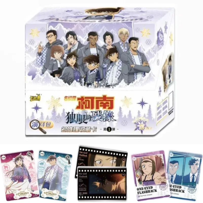 

KAYOU Official Genuine Detective Conan Deduction Pack Series 1 Collectible Cards Anime Peripheral Toys Gifts