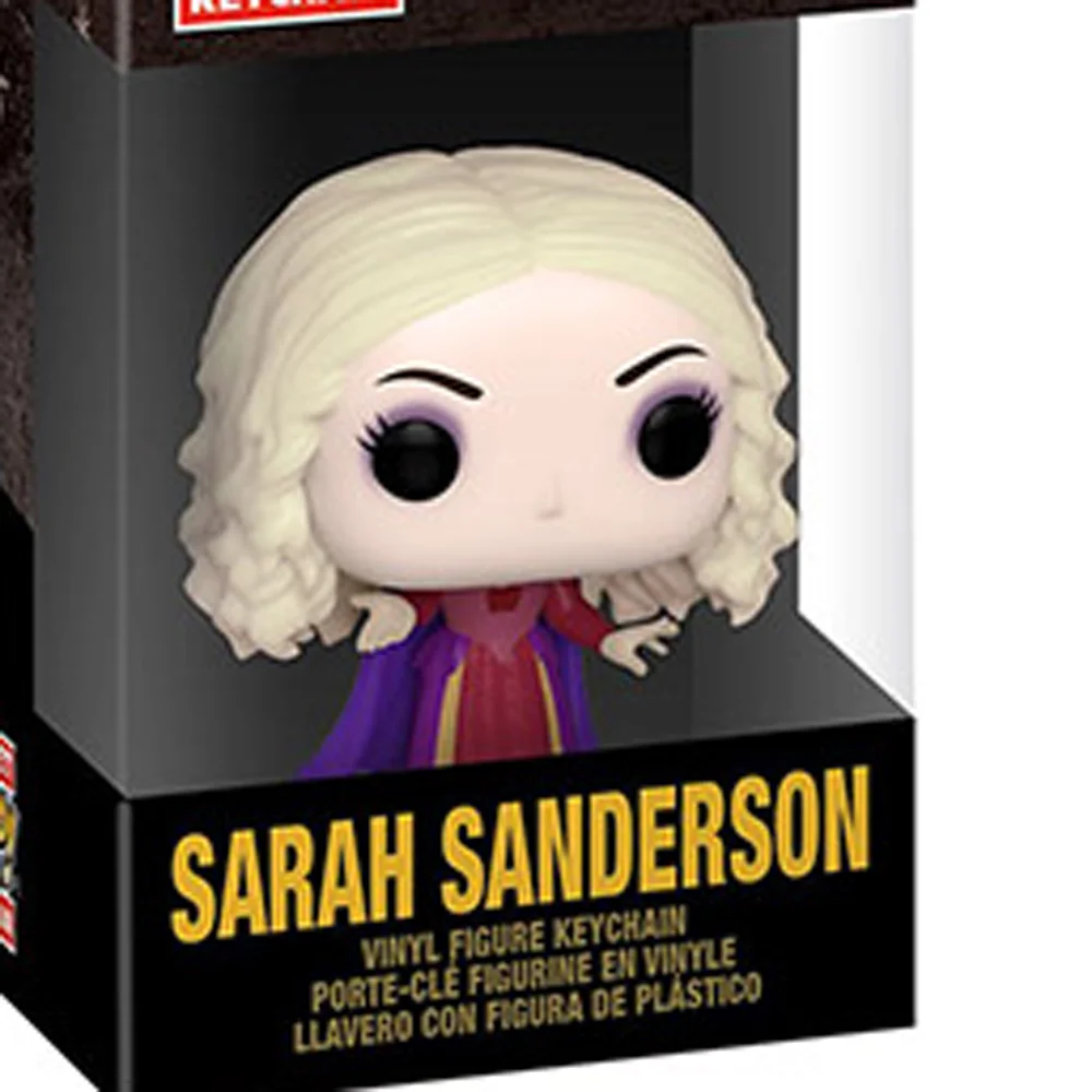 Pocket Keychain Disney Winifred Sanderson Mary Sarah Hocus Pocus Figure Model Toy