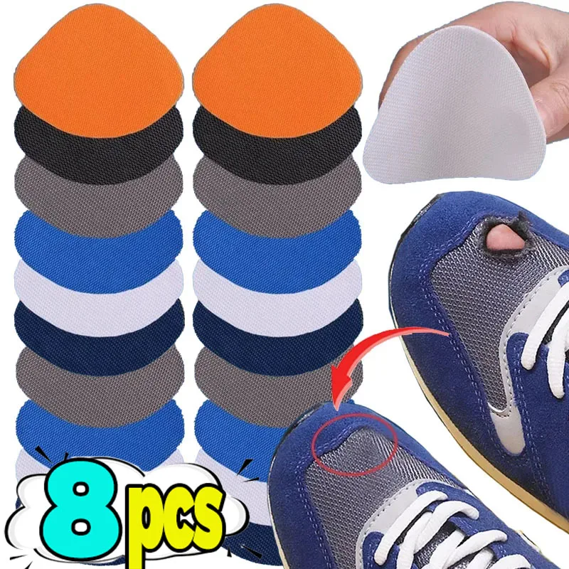 Multicolor Shoe Damaged Area Repair Sticker Adhesive Sports Shoes Patches Anti-Wear Heel Shoe Inserts Care Accessories Unisex