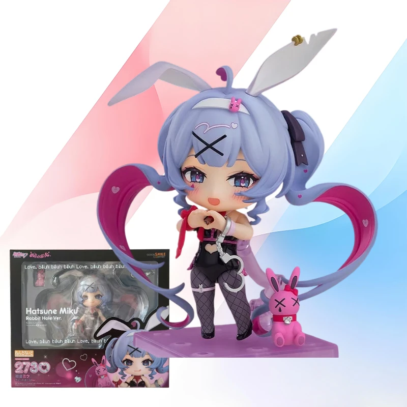 

In Stock Original GSC 2730 Hatsune Miku Rabbit Hole Finished Anime Action Figure Model Gift for Kid Foam Box Packaging