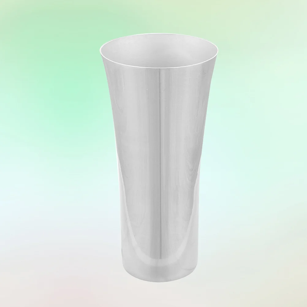 

304 Stainless Steel Metal Flower Vase Mirror Polished Surface Drop Resistant Decorative Vase for Home Garden Or Forever Flowers